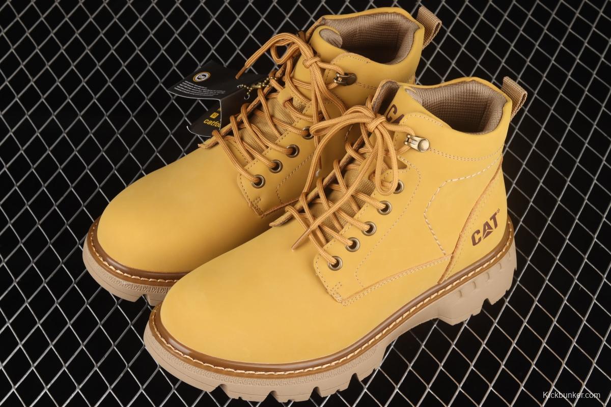 CAT FOOTWEAR/ CAT RYMAN WP 21SS autumn and winter new outdoor rhubarb boots series P717888YELLOW