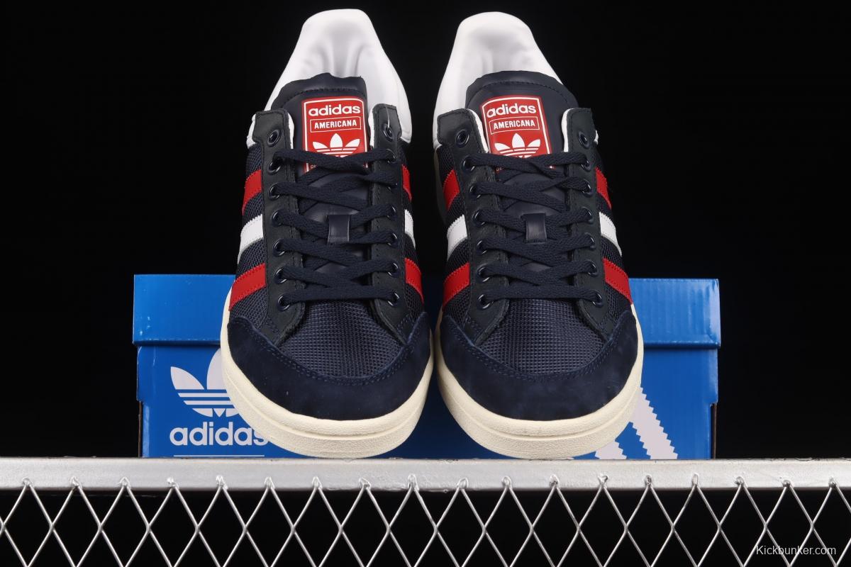 Adidas Originals Americana low EF2511 clover breathable fabric face campus wind low upper board shoes