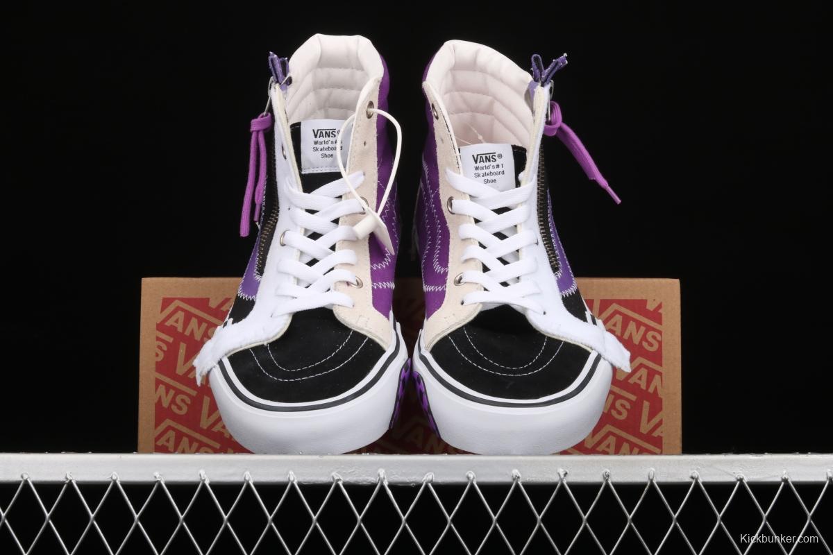 Vans SK8-Hi deconstructs 3. 0 spliced Vulcanized Board shoes VN0A3WM15F5