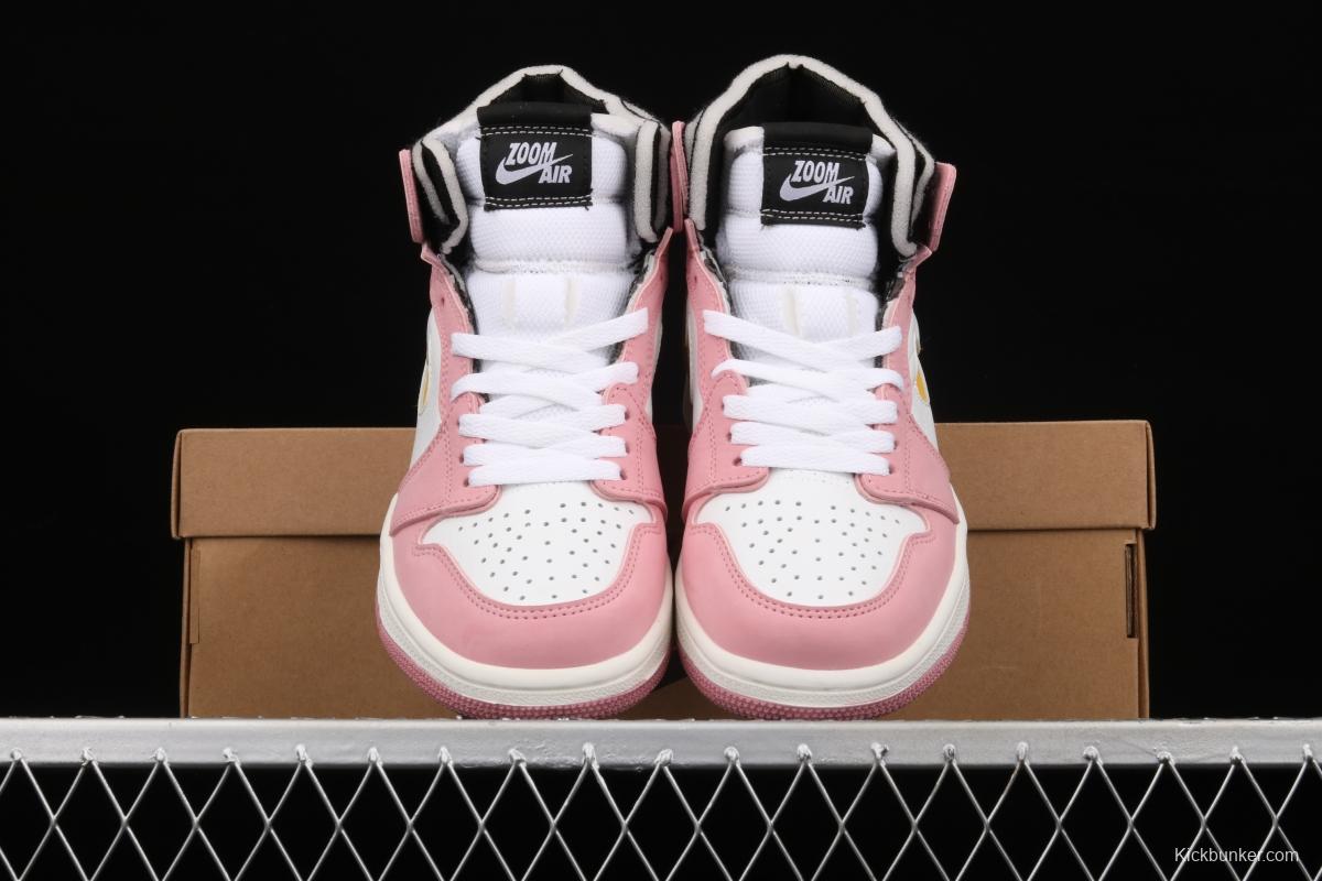 Air Jordan 1 Zoom CMFT pink glaze CT0979-601