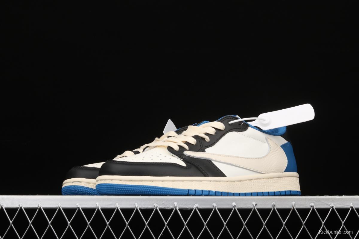 Travis Scott x Air Jordan 1 High OG Lightning inverted low side DM7866-140