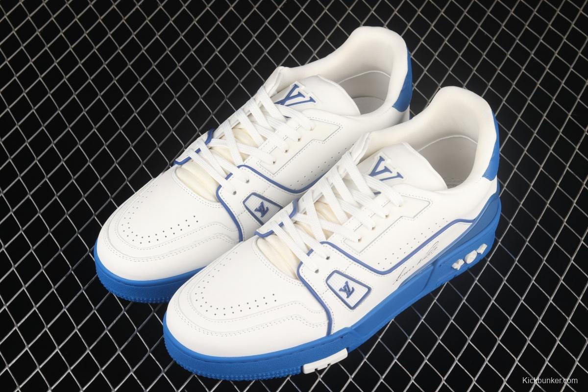 Authentic LV 2022s LV Trainer Sneaker 2022ss early spring fashion catwalk sneakers