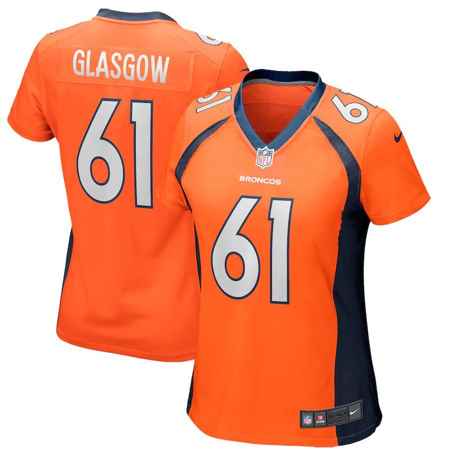 Women's Graham Glasgow Orange Player Limited Team Jersey
