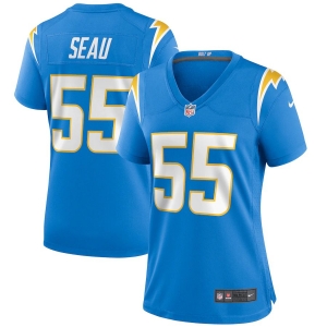 Women's Junior Seau Powder Blue Retired Player Limited Team Jersey