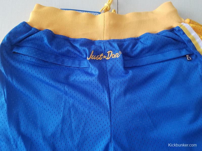 Golden State 1995-96 Throwback Classics Basketball Team Shorts