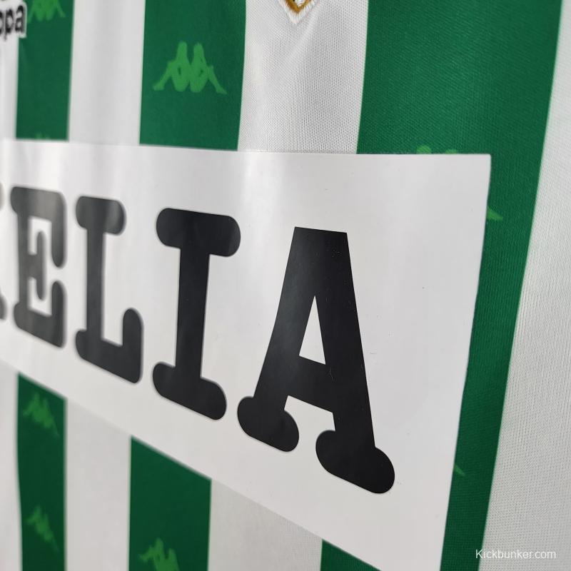 Retro Real Betis 96/97 Home  Soccer Jersey