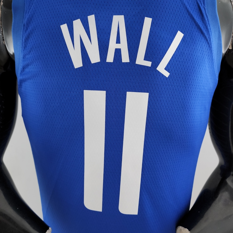 75th Anniversary WALL#11 Los Angeles Clippers NBA Jersey Blue