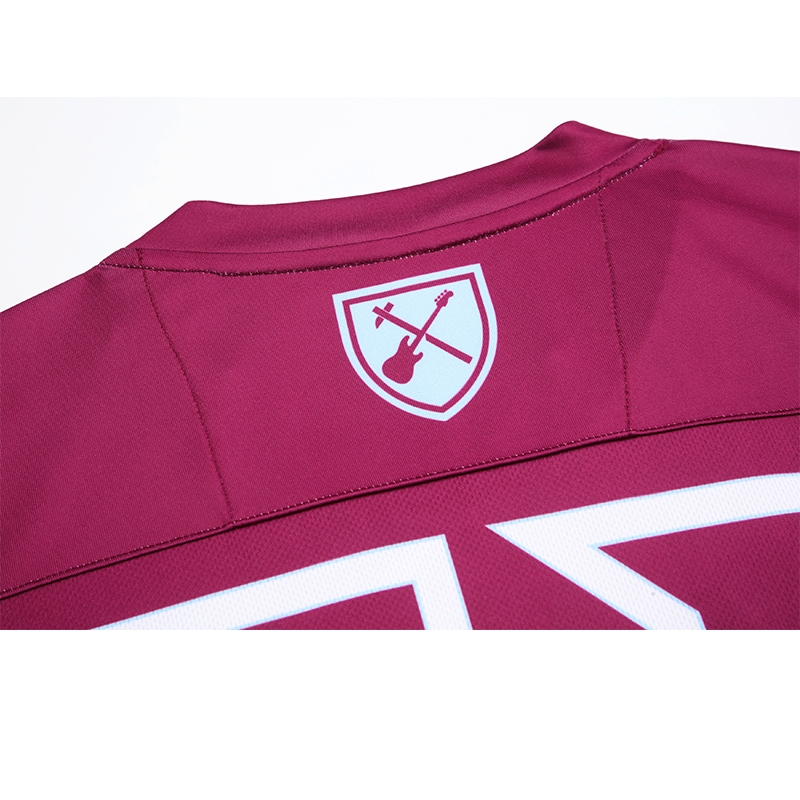 Retro 22/23 Iron Maiden X West Ham Wine/Blue Jersey With Number 11