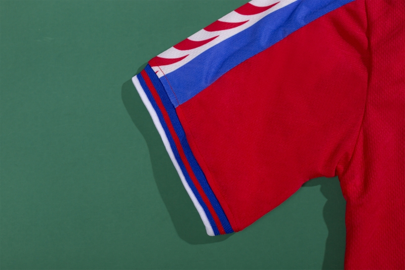 Retro 1996 Czech Republic Home Soccer Jersey