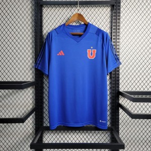 23-24 23/24 Club Universidad De Chile Blue Training Jersey