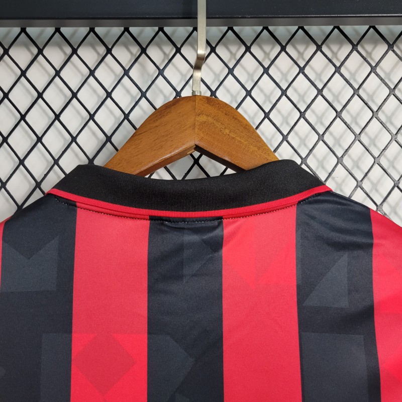 Retro 93-94 AC Milan Home Soccer Jersey