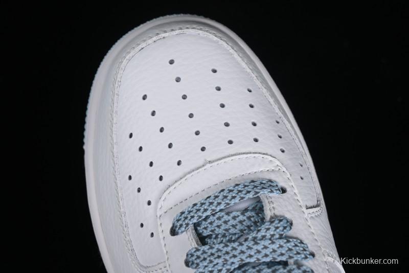 Nike Nocta x Nike Air Force 1 '07 Low "Certified Lover Boy" Ice Blue Classic Low-Top Casual Sneakers - LO1718-061