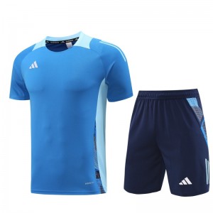 24/25 Adidas Blue Short Sleeve Jersey+Shorts