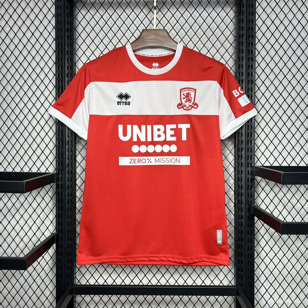 24/25 Middlesbrough Home Jersey