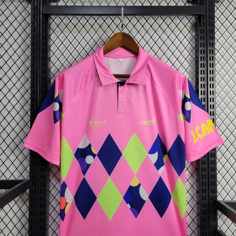 Retro 1992/93 Mexico Goalkeeper CAMPOS 1 Home Pink Jersey