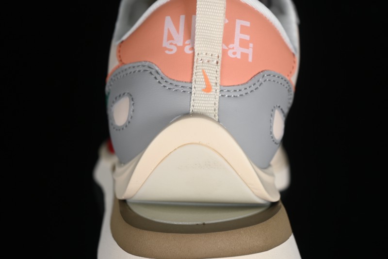 Nike Sacai VaporWaffle 3.0 Deconstructed Sneakers with Overlapping Swoosh and Dual Tongue - DD1875-107