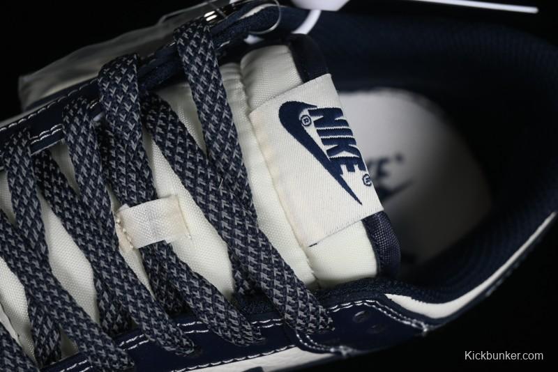 Nike SB Dunk Low Stussy Collaboration - Mark Line Starry Sky Anniversary High-End Custom Low-Top Casual Skate Shoes - BB9898-002