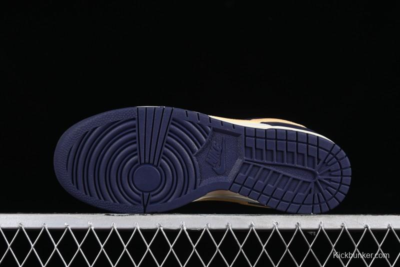 Nike Dunk Low Retro Navy Blue SB Low-Top Casual Skate Shoes - FV8106-181