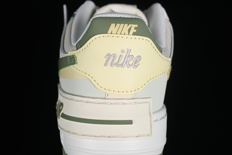 Nike Air Force 1 Shadow Low-Top Sneakers with Lightweight EVA Midsole and Anti-Slip RB Rubber Outsole - FN6335-101