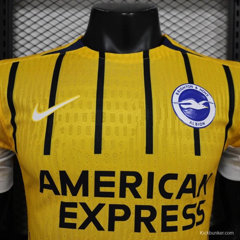 24/25 Player Version Brighton &amp; Hove Albion Away Jersey