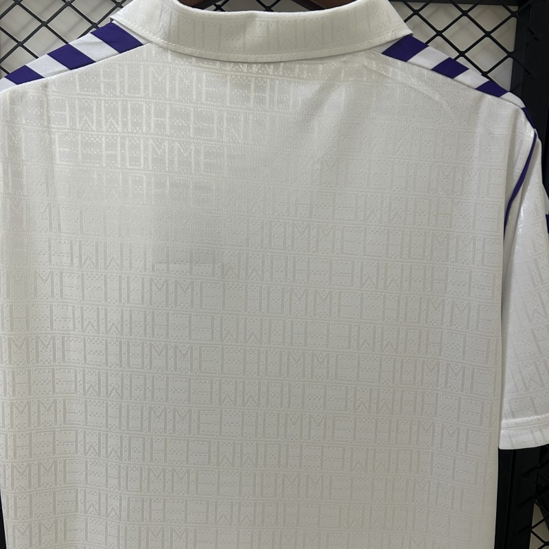 89/90 Retro Real Madrid Home Jersey
