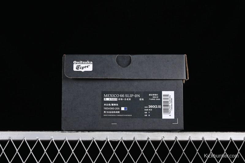 Onitsuka Tiger Mexico 66 Low-Top Canvas Casual Running Shoes - 1183A360-205