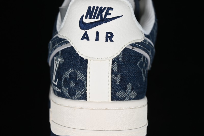 Nike Air Force 1 '07 Low LV Collaboration - Midnight Navy Low-Top Casual Sneakers - SJ2088-003