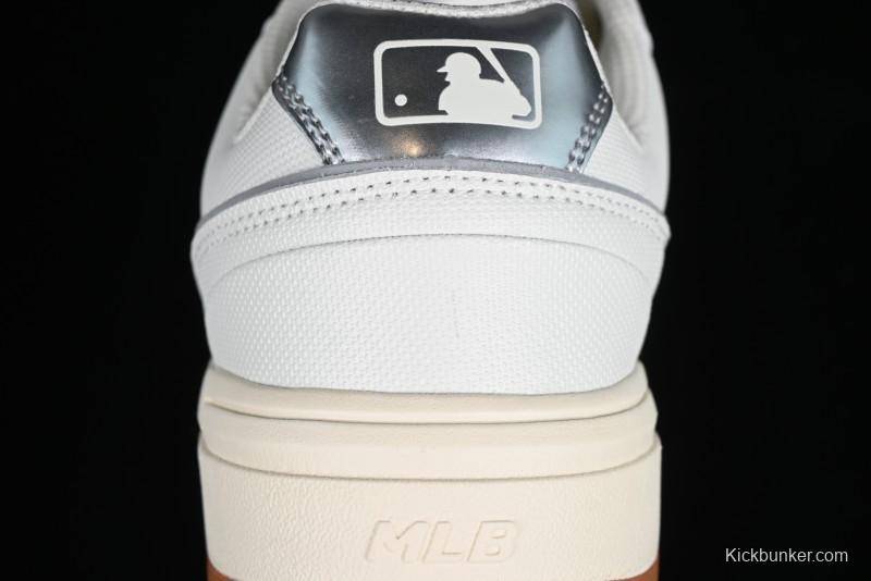 New York Yankees MLB Chunky Runner Basic Lace-Up Lightweight Casual Sneakers - 3ASXCBS4N50IVS