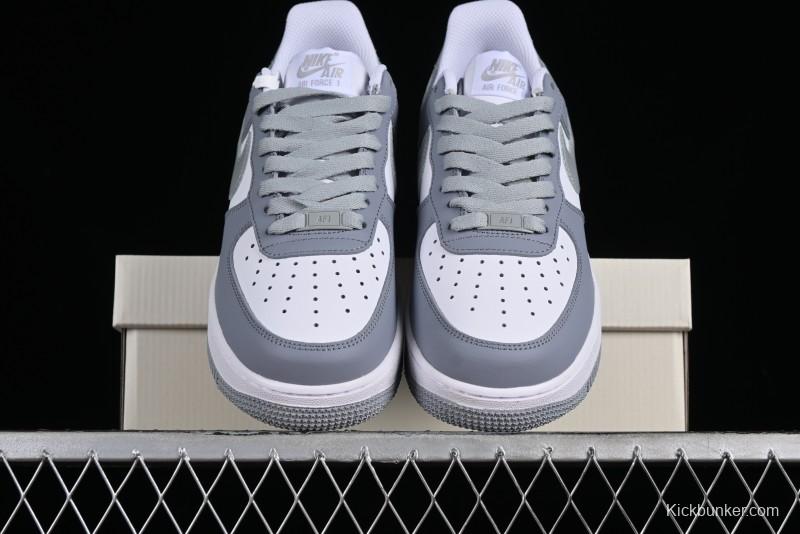 Nike Air Force 1 '07 Low Casual Sneakers with Full-Length Air Cushion - FJ4146-111