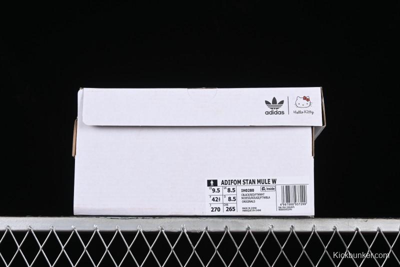 Adidas Adifom Stan Smith Platform Mule Slippers with Eco-Friendly Foam - IH0280