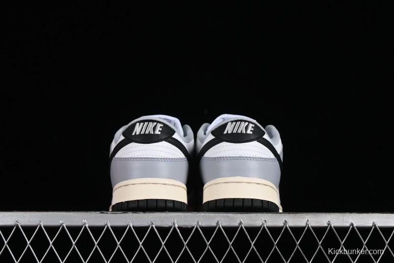 Nike Dunk Low SB Light Smoke Grey White Grey Casual Skate Shoes - DD1503-117
