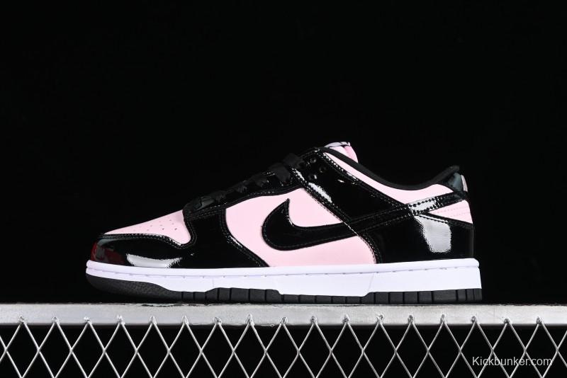 Nike Dunk Low SB Pink Black Casual Skate Shoes - DJ9955-600