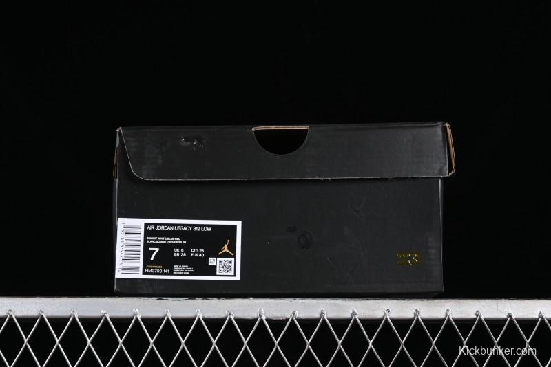 Nike Air Jordan Legacy 312 Low Sneakers with Velcro Strap and Triple Sole Design - HM3709-141