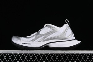 Balenciaga Circuit Lightweight Distressed Print Round-Toe Fashion Casual Shoes - WFLGY0523