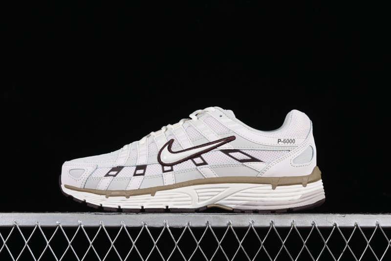 Nike P-6000 Retro Casual Sneakers with Lightweight Design and Vintage Style - HF0728-201