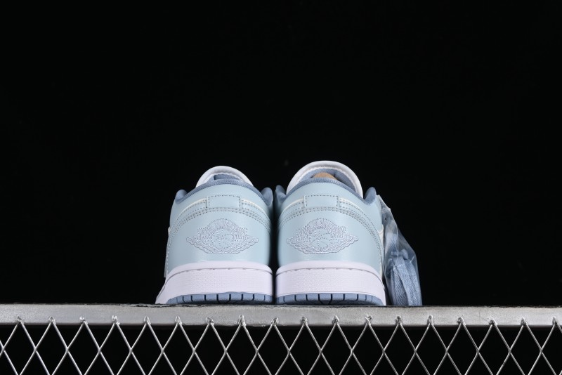 Nike Air Jordan 1 Low AJ1 White Magnolia Casual Sneakers - DC0774-164