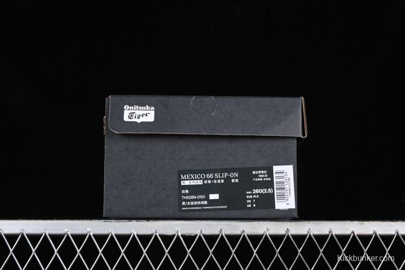 Onitsuka Tiger Mexico 66 Low-Top Canvas Casual Running Shoes - TH528N-0101