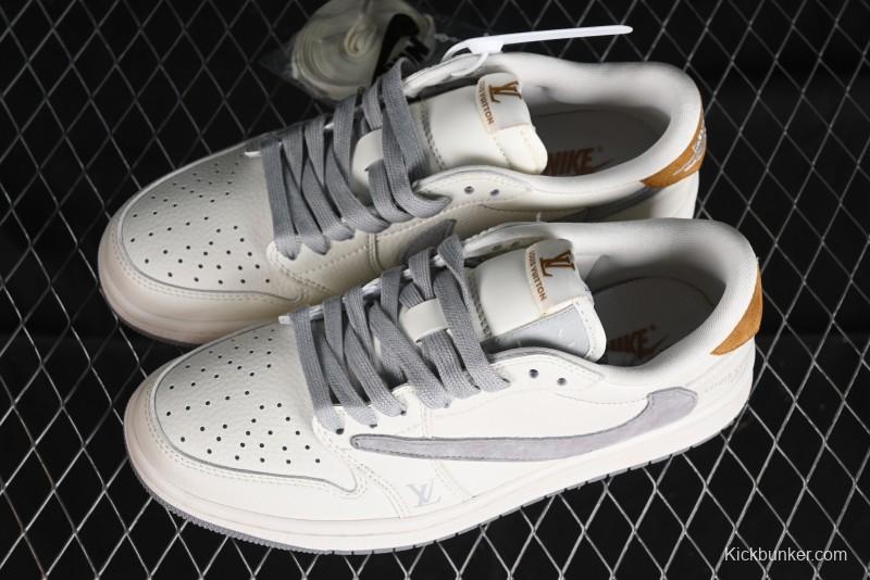 Nike Air Jordan 1 Low OG SP Travis Scott x Fragment Design Retro Sneakers - LX1988-800