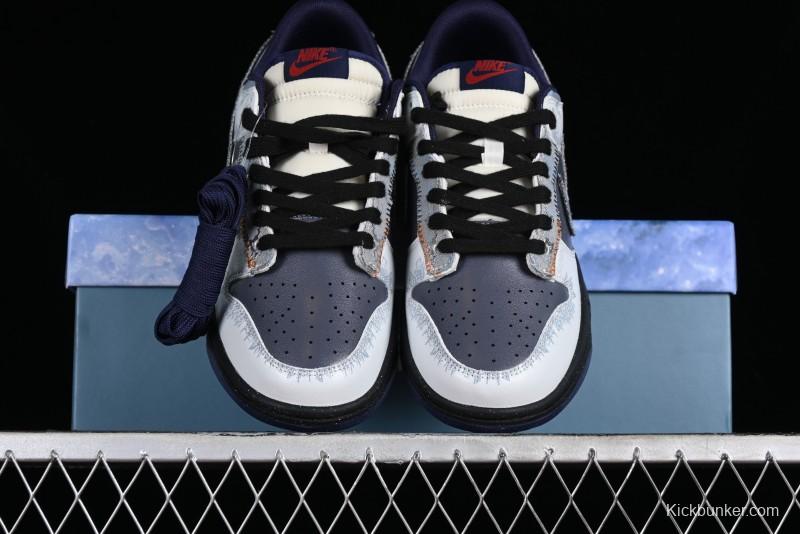 Nike Dunk Low Panda Prank Surf Fishing SB Strap Low-Top Casual Sneakers - FV8106-181