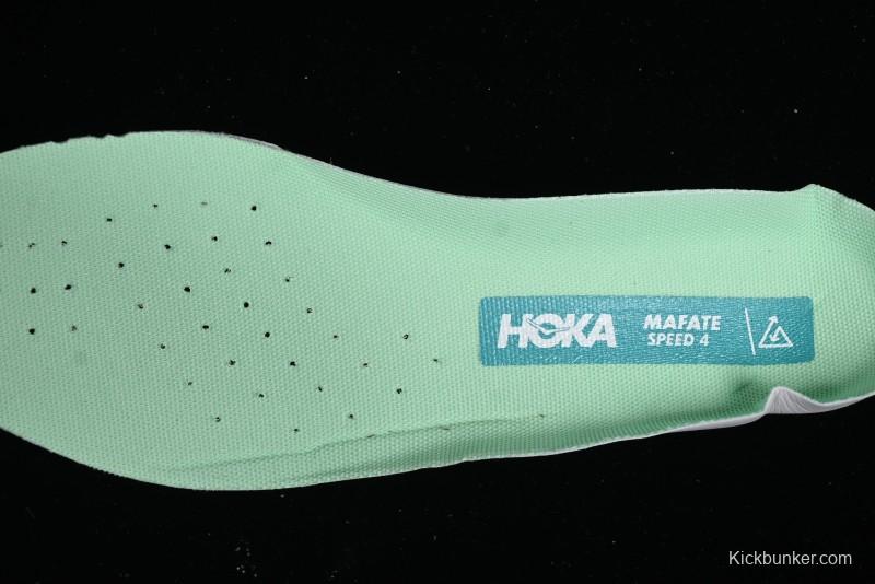 Hoka One One Mafate Speed 4 Low-Cut Professional Trail Running Shoes - 1129930 LGOM