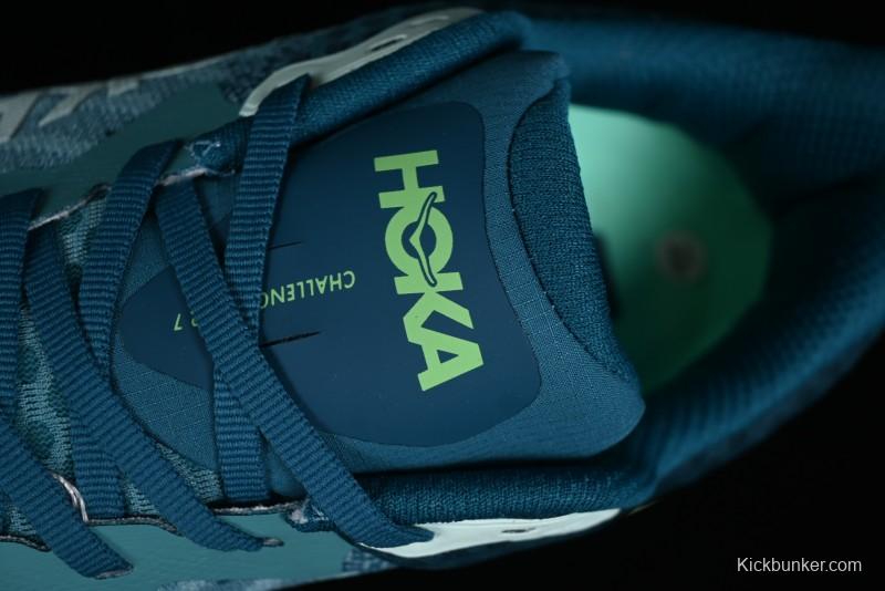 Hoka One One Challenger ATR 7 Low Trail Running Shoes with Enhanced Cushioning and Breathable Mesh - 1134498 OMLG