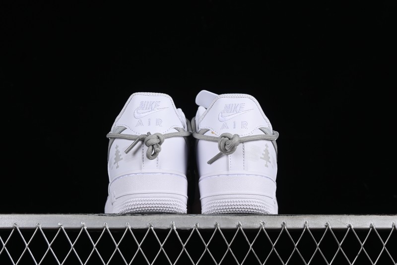 Nike Air Force 1 '07 Low Custom Anime Theme Spray-Painted Swoosh Casual Sneakers - ZH0316-016