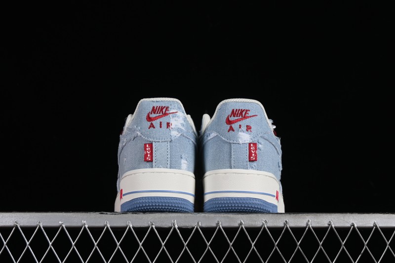 Levi's x Nike Air Force 1 '07 Low Denim Casual Sneakers - CH2211-168