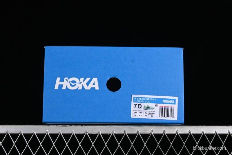 Hoka One One Mafate Speed 4 Low-Cut Professional Trail Running Shoes - 1129930 LGOM