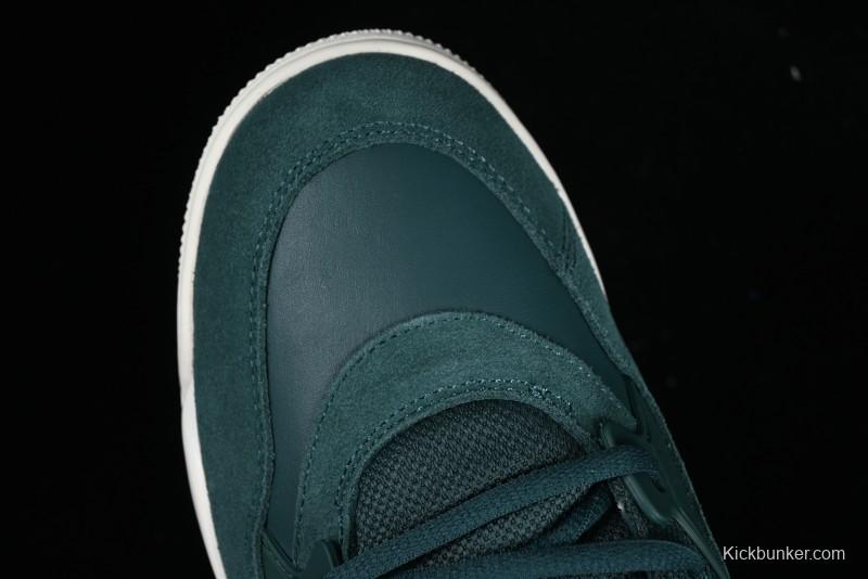 Nike Air Jordan 4 Remastered Military Green Retro Sneakers - FQ7940-300