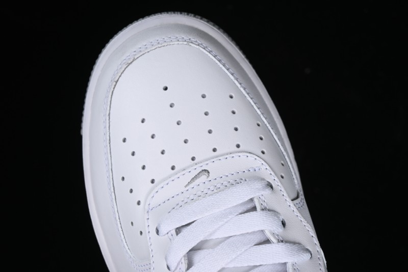 Nike Air Force 1 '07 Mid Casual Sneakers in White-Grey - DV0806-100