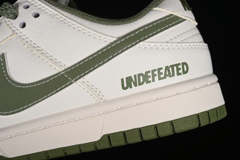 Nike SB Dunk Low UN Collaboration - Letter Green Anniversary High-End Custom Low-Top Casual Skate Shoes - BB2699-211