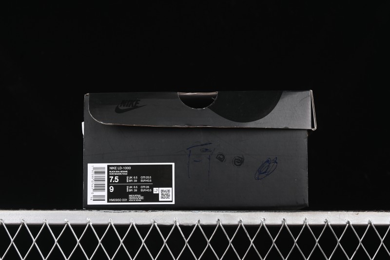 Nike Stussy Roshe Run LD-1000 Comfortable Versatile Non-Slip Durable Waffle Low-Top Casual Running Shoes - HM0950-001