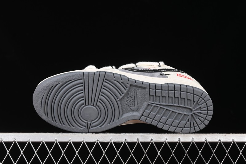 Nike SB Dunk Low Stussy Anniversary Edition Customized Low-Top Casual Sneakers - SJ2068-287