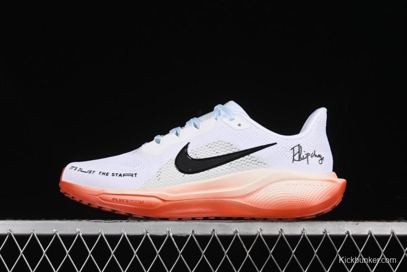 Nike Air Zoom Pegasus 41 Lightweight Breathable Running Shoes with Cushioning - HJ7037-100